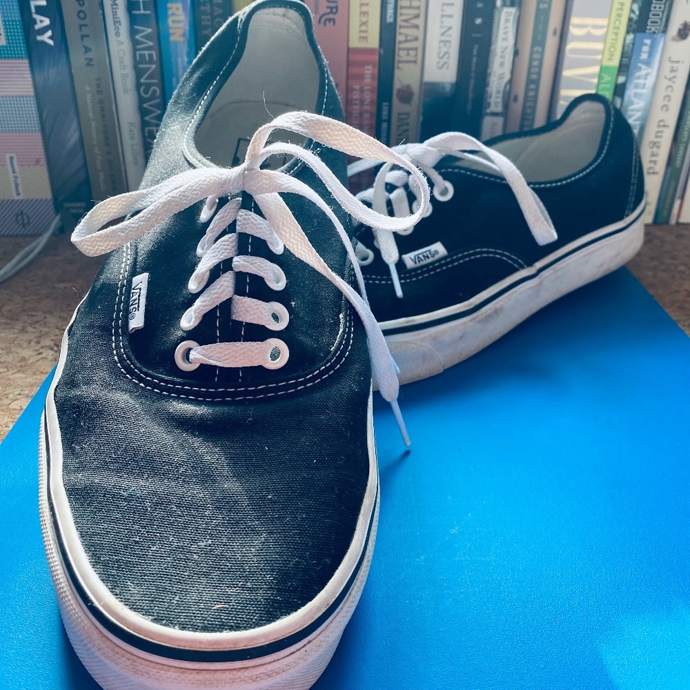 Black Authentic Style Vans